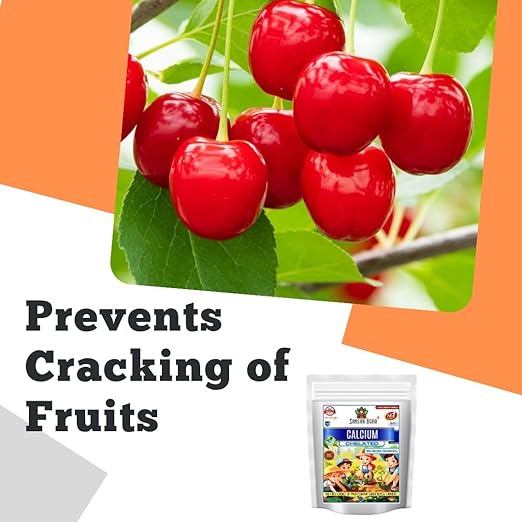 Sansar Agro® Chelated Calcium (Calcium - Ca- 10% EDTA Chelated) Powerful Essential Organic Fertilizer for Fast Growth of All Plants. (200 gm)