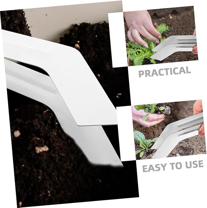 BESPORTBLE 6pcs Garden Tool Garden Weed Puller Tool Stainless Steel Pliers for Plants Handheld Plants Removal Tong