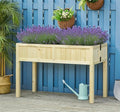 Raised Bed Raised Garden Bed Elevated Wooden Planter Box