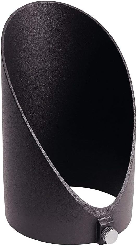 Accessory - 5 Inch Accent Long Cowl-Textured Architectural Bronze Finish