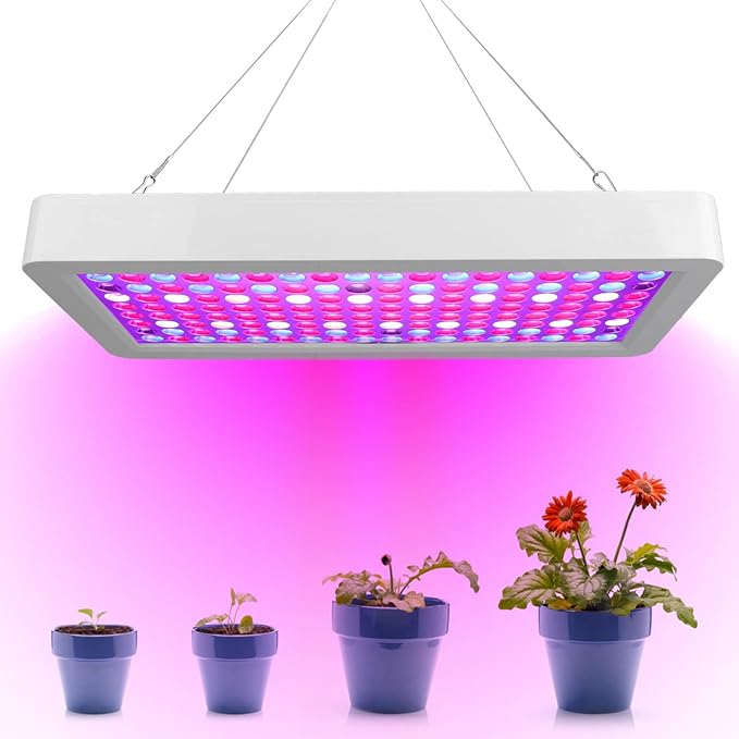LED Plant Growth Light Intelligent High Power Fill Light for Greenhouse AC (US Plug Small)
