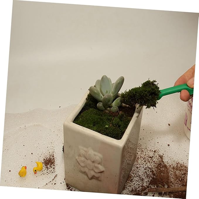 Mikikit 21pcs Planting Tools Set for Succulents Miniature Garden Hand Tools Set Seed Dispenser Watering Pot