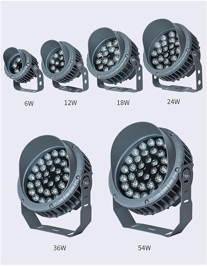 Landscape Lamp - Led Spot Lights AC85-265V Spotlight Led Beam Light IP65 Waterproof Outdoor Tree Rotation Spotlight for Yard Lawn Engineering Pathway Lighting(Yellow18W(AC85-265v))