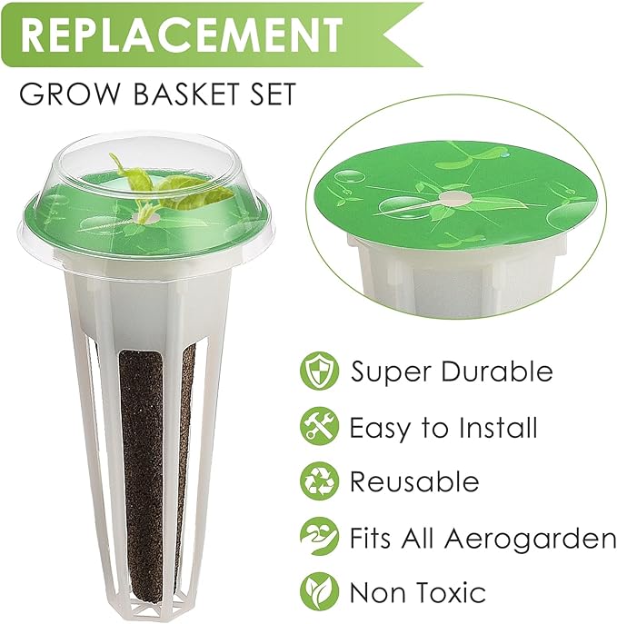 Hydroponic Plant Pod Set The Hydroponic Garden Accessory Plant Pod Set is Suitable for Hydroponic Planting Systems (2)