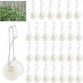 40 Pack Tomato Roller Hooks with 49.2FT String Greenhouse Trellising Kit for TomatoPlant GreenhouseFlower Vine Twine Crop Trellis Kit Plant Roller Trellis Hook