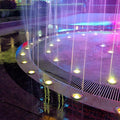 Submersible LED Fountain Light - 12V Stainless Steel Underwater Lighting LED Spotlight(Red Light6W)