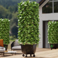 Hydroponics Growing KitsLarge Tank hydroponics Growing SystemVertical Grow Towerfor Herbs Fruits and Vegetables with Moisturizing Pump Adapter Mesh Pots.