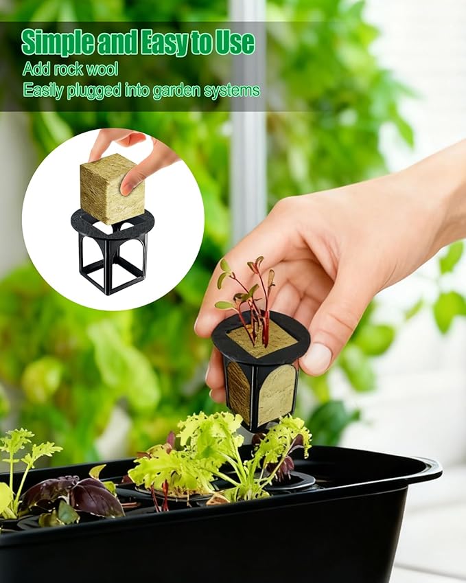 Hydroponic Planting Cup Hydroponic Growing System Compatible with Gardyn Home/Studio Indoor Garden System 15 Pack