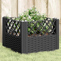 Black Garden Planter Welded Modular Cage with Steel Wire Grid Design for Balcony Patio Raised Bed &amp Landscape - Baskets Fencing 188 Characters