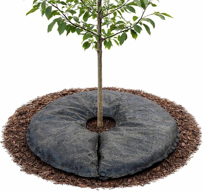 SteadySpring(R) Smart 30+Day Watering Mat Auto Refills with Rain for Tomato Plants Peppers Veggies Perennials Annuals in 1-2 Gallon Containers or with a 7 in to 10 in Root Ball (1)