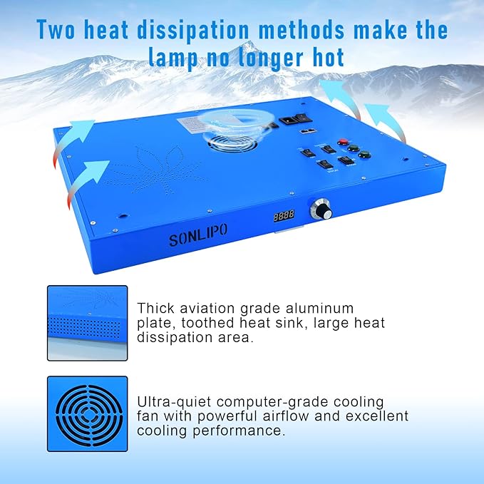 240W LED Grow Light 4x4 ft Coverage Dimmable Full SpectrumTimersDaisy Chain Veg &amp Bloom Plant Growing Lamps for Indoor Growing Hydroponic Sunrise Sunset Grow LightsHigh Yield PPFD …