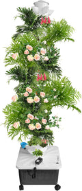 Tower Garden Growing System | 14-Layer 70 Slots Indoor Garden Tower - Plants Germination Kit Indoor Vertical Planter | for Apartment Detached House