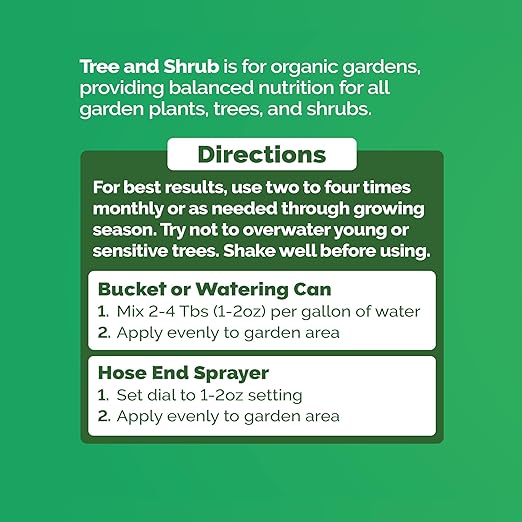 Bloom City Tree &amp Shrub Fertilizer – Liquid Plant Food for Stronger Roots Fuller Foliage &amp Healthy Landscape Growth 32 oz