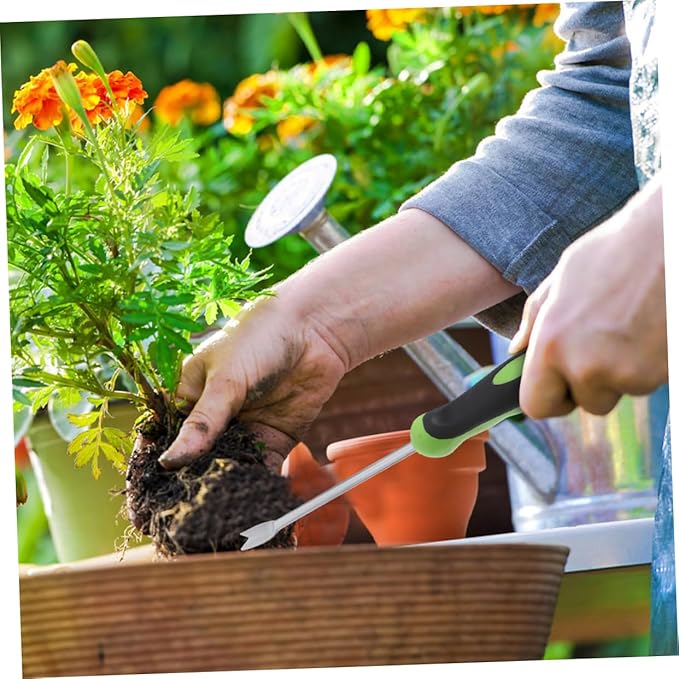 2pcs Weed Remover Tool Lightweight Garden Puller for Efficient Weeding Loosening and Plant Uprooting Gardens and Yards Versatile Manual Tool for Home and Agricultural Use