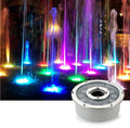 Underground Lights LED - 12/24V Underwater Landscape Spotlight Center Hole IP68 Underwater Pond Spotlight Suitable for Garden Fountain Pool and Other Multi-scRed 6w(AC24V)
