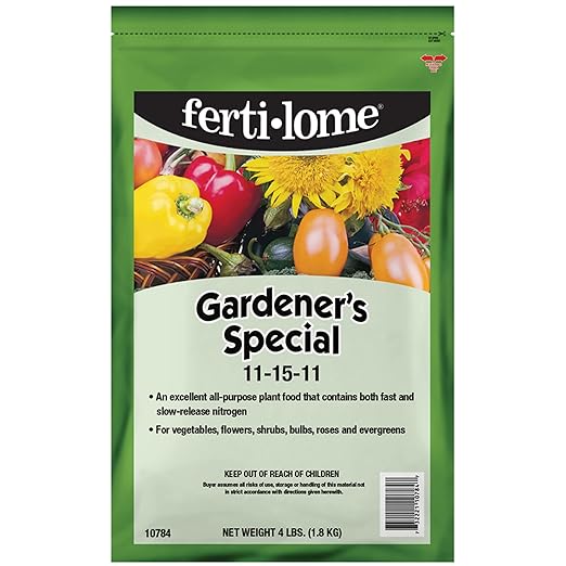 Fertilome (10784) Gardener's Special Plant Food 11-15-11 (4 lbs.)