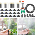 Automatic Drip Irrigation Kit Bendable Drip Garden Watering System 360° Curved Garden Automatic Irrigation System Smart Timer Water Saving for Greenhouse Yard Lawn Plant 50m
