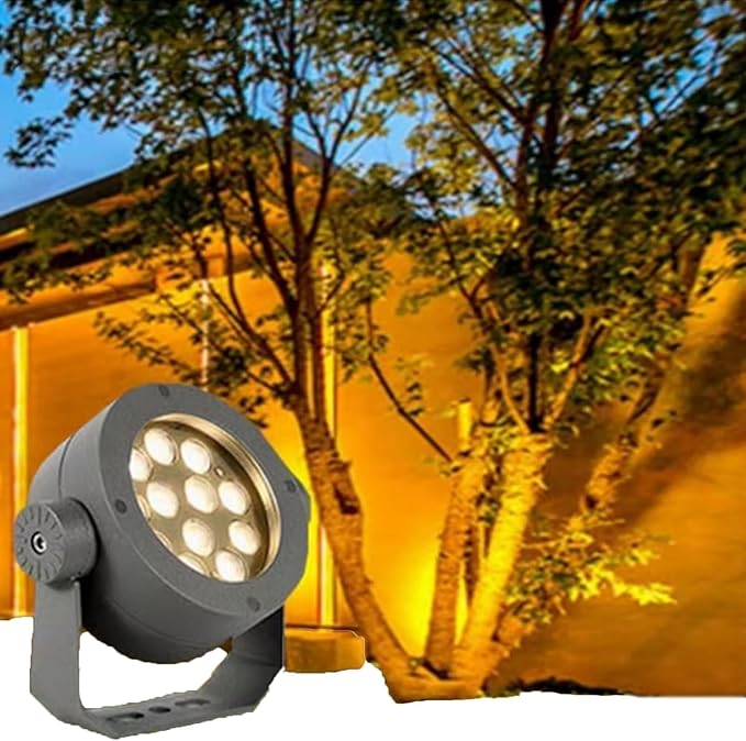 Outdoor Spotlights - LED Floodlights AC85~265V Tree Landscape Spotlights Spotlight Led Beam Light Outdoor IP65 Waterproof Garden Lawn Lights Angle Adjustable(Green12w)