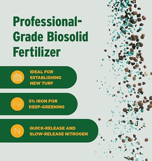 The Andersons Professional Ecofusion™ Starter 16-21-4 Biosolid Fertilizer with Iron and Micronutrients 18 lb. Bag - Covers up to 5000 sqft.