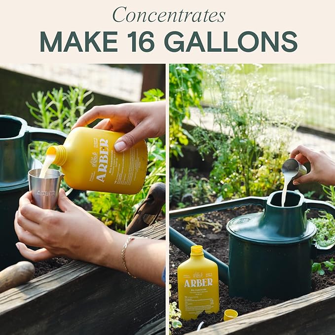 Organic Insecticide &amp Fungicide for Plants — Indoor/Outdoor Protection to Control Powdery Mildew Spider Mites Aphids Whiteflies Fungus Gnats — Safe on Vegetables &amp Lawns — Concentrate Spra