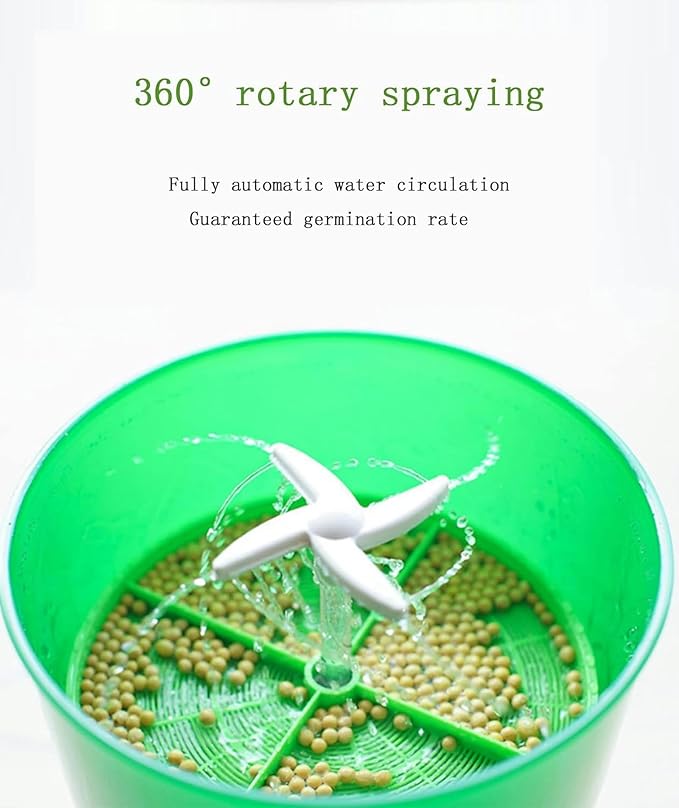 2PCS Bean Sprouts Machine Multi-Function Four-Season Intelligent Control Seed Germination kit U.S. regulations-1