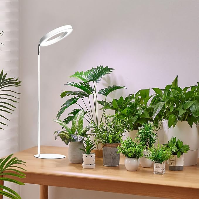 yadoker Plant Grow Light LED Growing Light Full Spectrum for Indoor PlantsHeight Adjustable Automatic Timer 5V Low Safe VoltageIdea for Large Plant Light