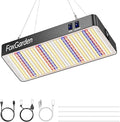 FOXGARDEN 1000W LED Full Spectrum 2×2ft Coverage Grow Light for Indoor Plants 680PCS LEDs Dual Built-in Fans Daisy Chain Function Veg &amp Bloom Dual Mode Ideal for Seed Starting