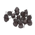 Atyhao Plastic Fertilizer Mesh Basket 20PCS Anti-Aging Bonsai Fertilizer Box with Lid for Planting Fertilization
