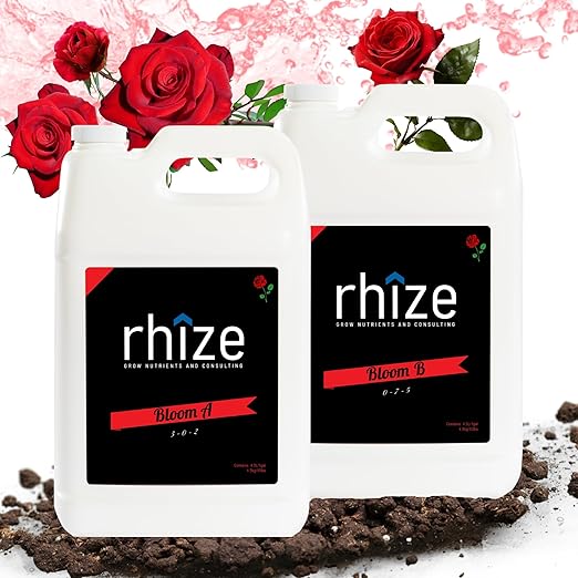 4L Bloom Set First Part Grow Nutrient Formulation Yield Increasing Plant Nutrient Kit Perfectly Balanced Formulation That Doesn't Need Calmag or Bud Boosters Easy to Use Plant Food