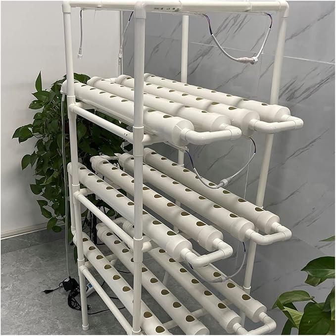 Hydroponics Growing System Smart Planter Frame with Full Spectrum LED Lights Automatic Timer Intelligent Garden ToolsHydroponic Growing Kits &amp Systems