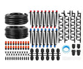 Automatic Drip Irrigation Plant Watering System Kit 240 ft. with 1/2 in. Hose 1/4 in. Distribution Tubing &amp Accessories