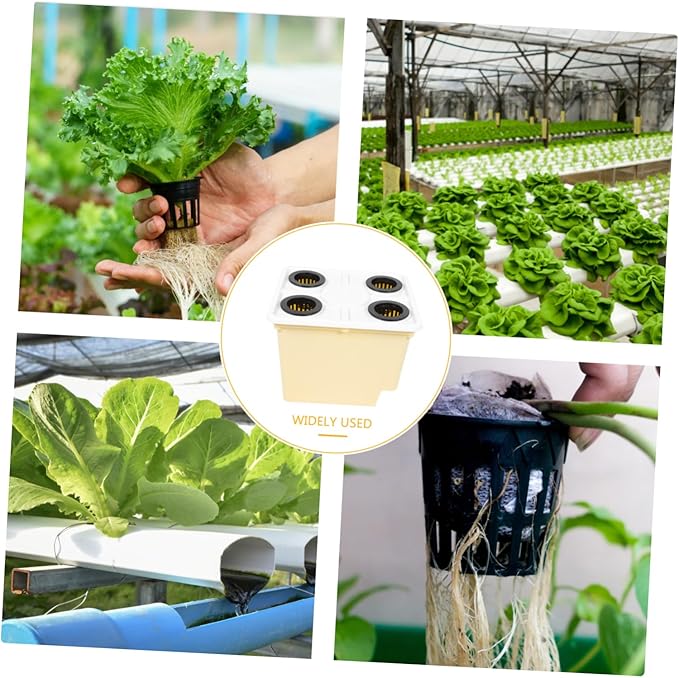 Hydroponics System Soilless Cultivation Bucket for Greenhouse Vegetable Growth Planting Holder for Maintenance