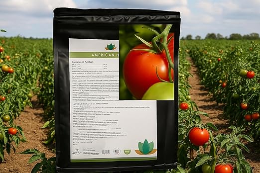 American HUMA 2.2 Pound Soluble Potassium Humate and Humic Acid Natural Fertilizer Powder - Potassium Humates - Natural Humus