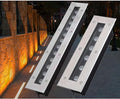 LED Buried Lights - Outdoor Landscape Lamps 85-265V LED Recessed Ground Rectangular Spotlight IP65 Garden Waterproof Street Lamp for Outdoor Sidewalk Garden(White Light18W)