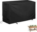 Outdoor Raised Garden Bed Cover for 55.5x24x32in Raised Garden Bed Outdoor Planter Box Stand Cover for Mobile Elevated Wood Planter/Planting Bed-Waterproof All Weather Protection