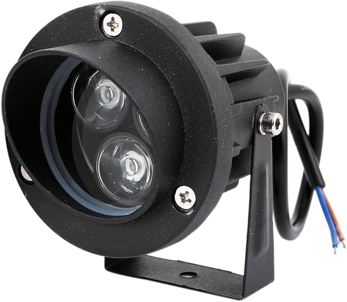 Aluminum Housing 6W 3x2W Blue Landscape Garden Lawn Spotlight 12V (id: 97f d9d 2d4 659 fd5