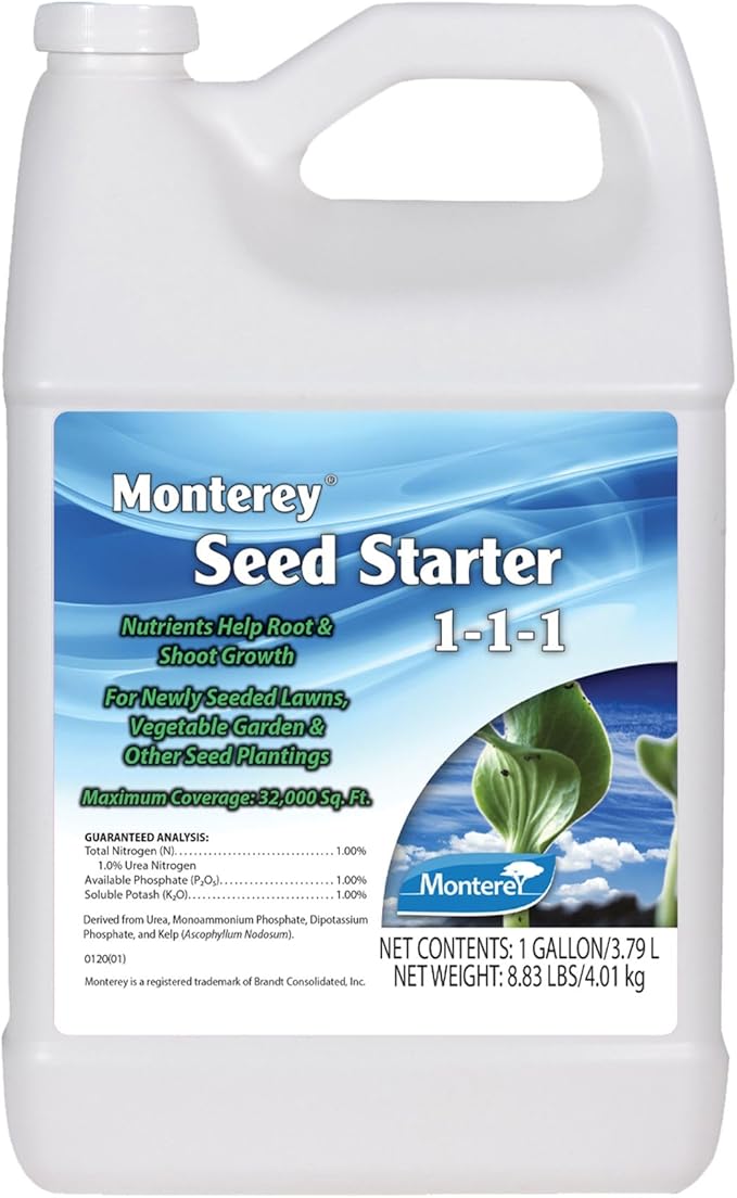 Monterey 1gal Concentrate Seed Starter 1-1-1