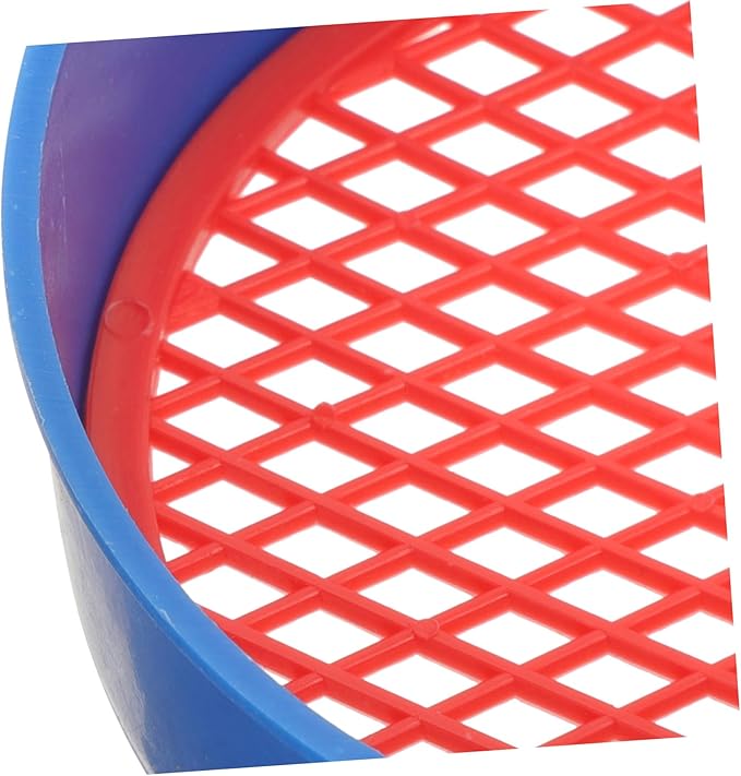 BESPORTBLE 12sets Plastic Soil Sifter Mesh Sieve Lightweight Garden Tool for Efficient Sifting of Rocks and Plastic Design for Easy Use and Improved Planting