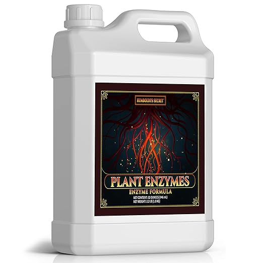 Humboldts Secret Plant Enzymes | 7000 Active Units per mL | Root &amp Soil Enzyme Additive for Hydroponic and Aeroponic Systems | Boosts Growth and Root Strength for Maximum Nutrient Uptake | 32 Oun