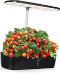 Happyyami Smart Planting Machine Indoor Herb Garden Kit with 12 Grow Hydroponic Growing System for Home Indoor Gardening