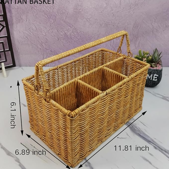 Garden Tools Set with Basket 9-Piece Garden Tools for Gardening with Woven Organizer Complete Gardening Hand Tools Set Gift for Women Men