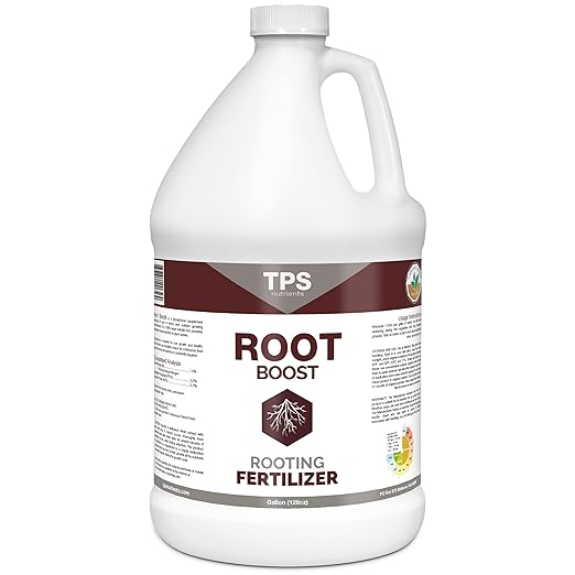 Root Boost Advanced Rooting Formula for Plants Living Soil &amp Organic Root Support 1 Gallon (128oz)