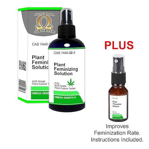 Plant Feminizing Spray 2 Oz Bottle.