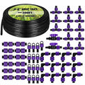 Tondiamo 500' 5/8 Inch Drip Tape Irrigation Tubing Kit 8 Mil 6 Spacing Garden Hose Watering Tube Line Automatic Equipment for Garden Irrigation System Farms Landscape Lawn