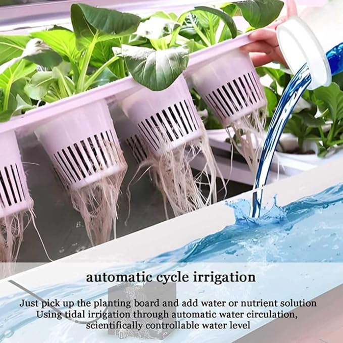 Hydroponics Growing TowerHydroponic Growing with Automated LED Grow Lights Garden Tower Aeroponics Growing Kit Intelligent Multi-Layer Planter Soilless Cultivation Equipment120holes