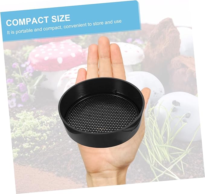 20pcs Soil Sieve Set 5 Sets of Garden Sieve Portable Sifter Stone Mesh Gardening Tool Easy Clean
