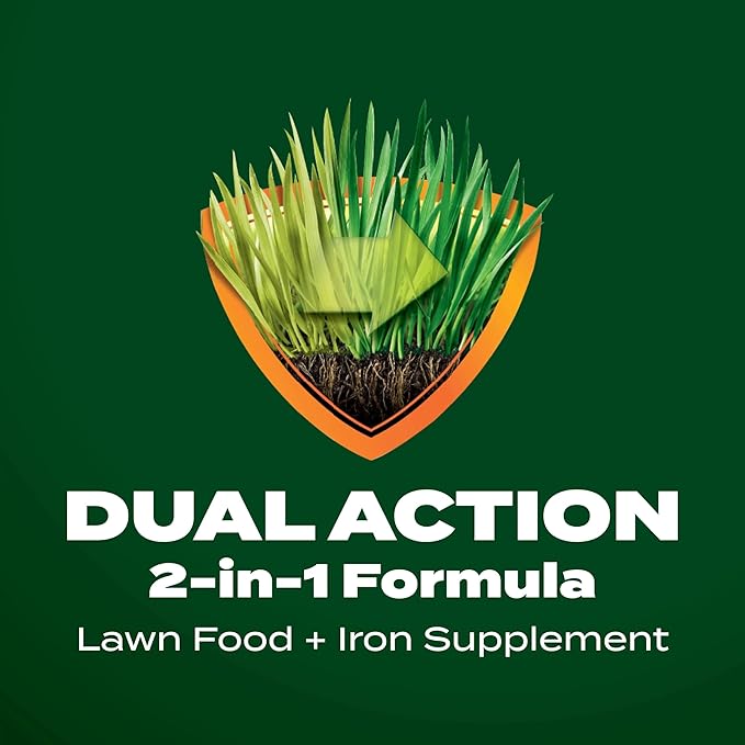 Scotts Liquid Green Max Lawn Food: 2000 sq. ft. 2-in-1 Fertilizer and Iron Supplement Use on Any Grass Type 32 oz.