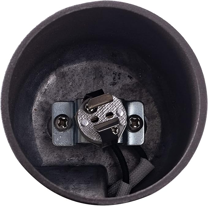 LED Low Voltage Outdoor Directional Lights - 12V AC - 36° Beam Angle Landscape Spot Up Light with Ground Spike &amp MR16 LED Bulb - IP67 Waterproof 3000K Warm White Aluminum Housing (Black 12 Pack