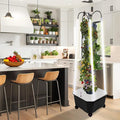 Hydroponic Growing System with Grow Lights Indoor Gardening System Grow Plant Food at Home with 40 Pieces at a time for Fruits Vegetables Herbs and Miniature Greens (No Seedlings Included)