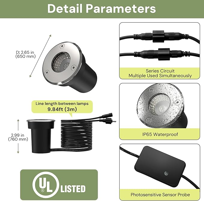 LOHAS RGBW Dusk to Dawn Low Voltage Outdoor In Ground Lights &amp RGB Dusk to Dawn Low Voltage Spotlight
